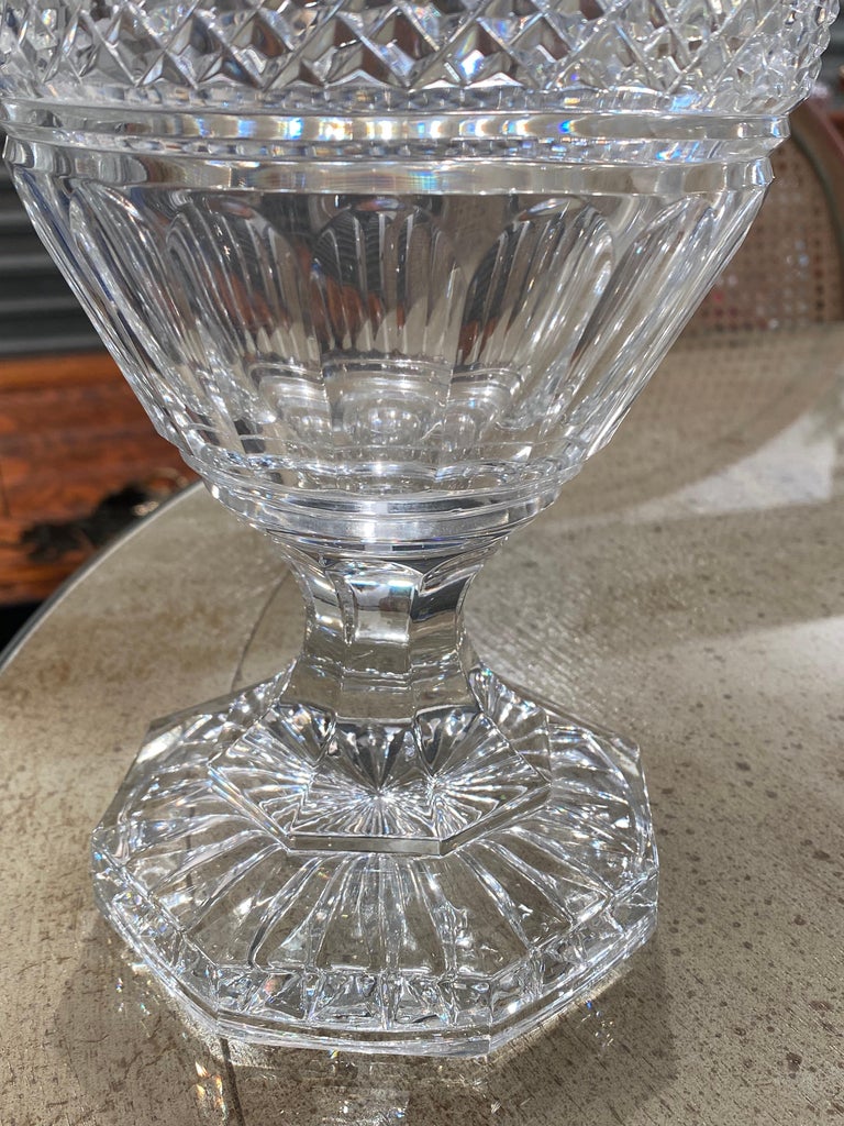 Crystal Vase For Sale at 1stDibs