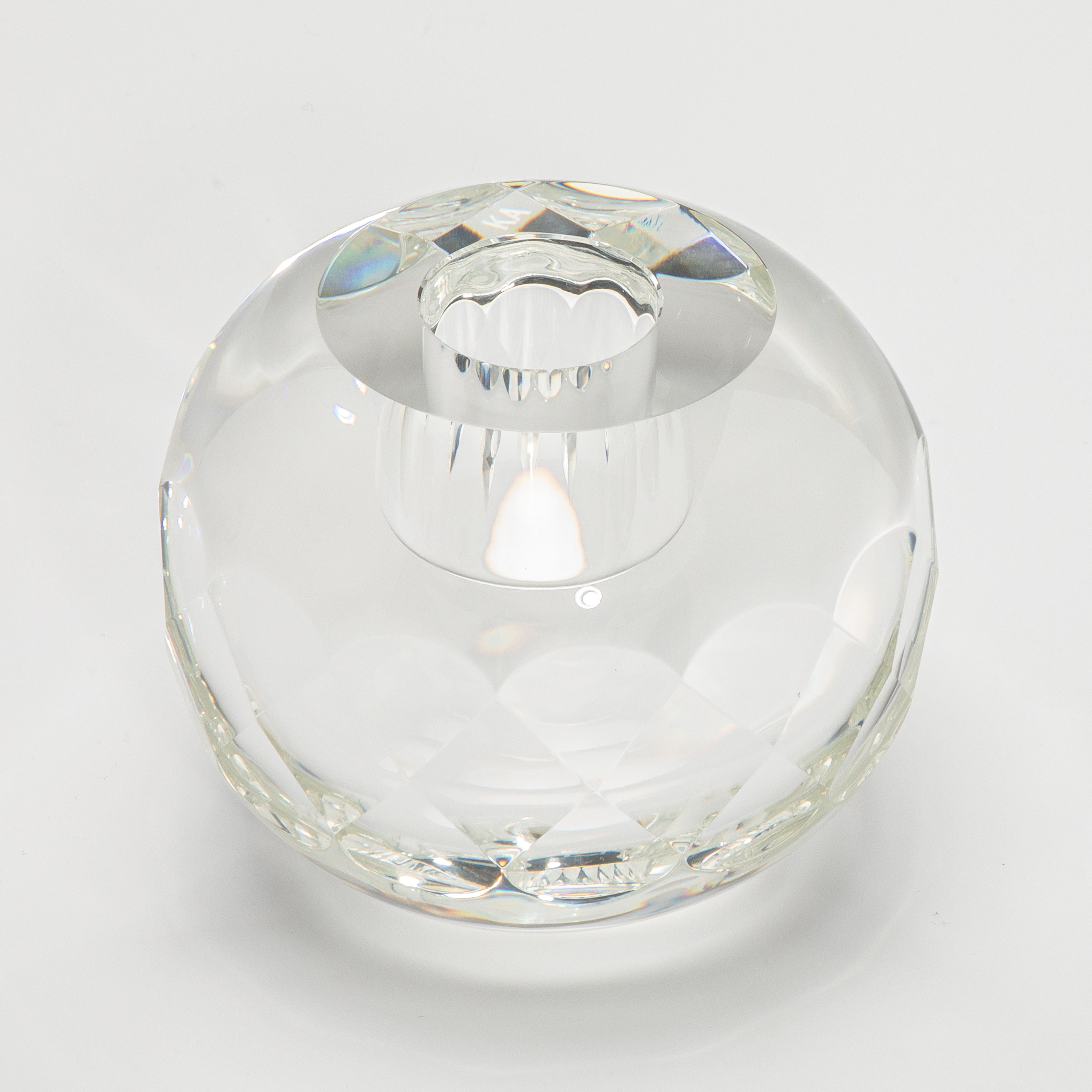 Fatto a mano Votivo di cristallo di KA Glass in vendita