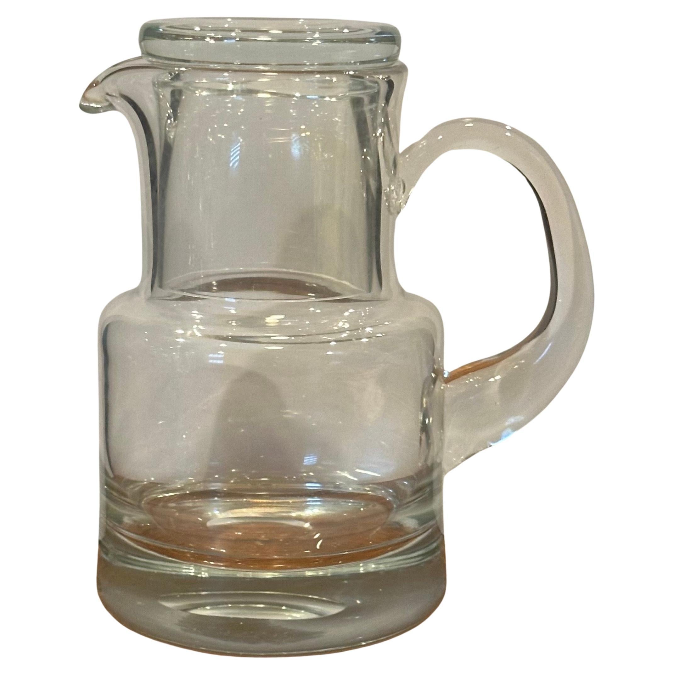 Crystal Water Carafe and Cup by Tiffany & Co.