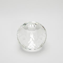Crystal Water Vase by KA Glass