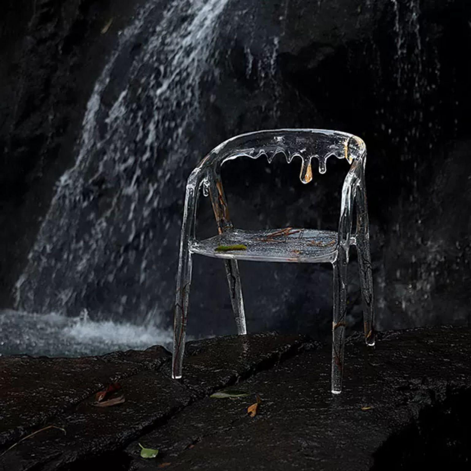 Crystal Waterfall Armchair by Dainte In New Condition For Sale In Geneve, CH