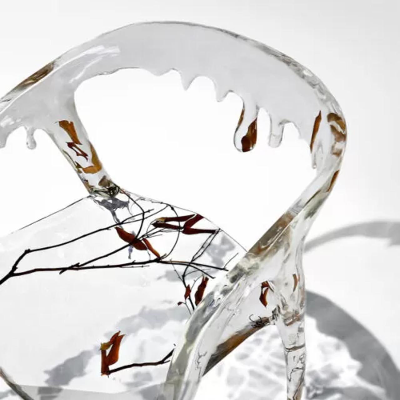 Laiton Fauteuil cascade en cristal - Handcraft Museum-Quality Elegance en vente
