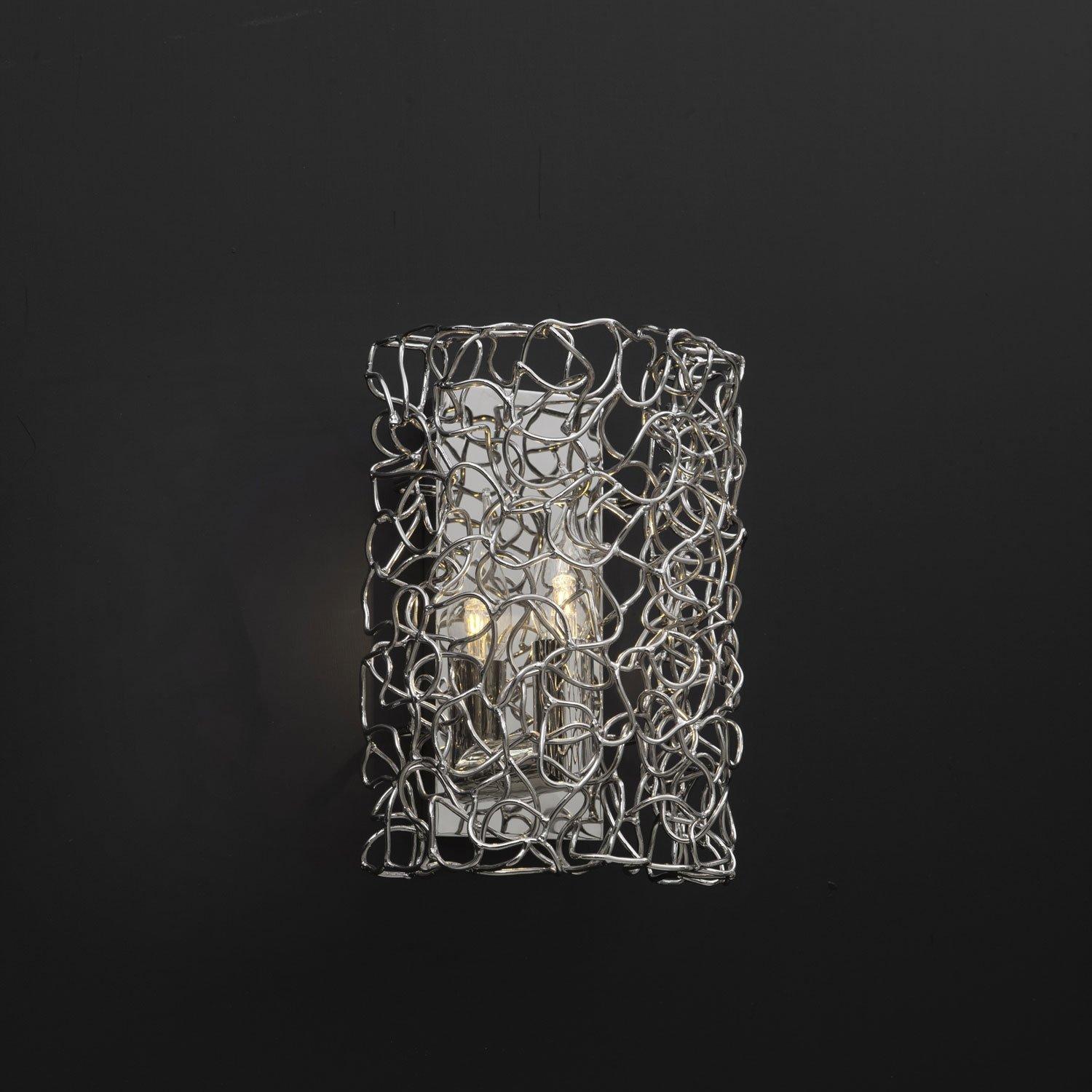 Modern Crystal Waters Wall Sconce by Brand Van Egmond For Sale
