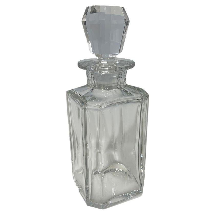 Jarra de cristal para whisky de Val Saint Lambert, firmada