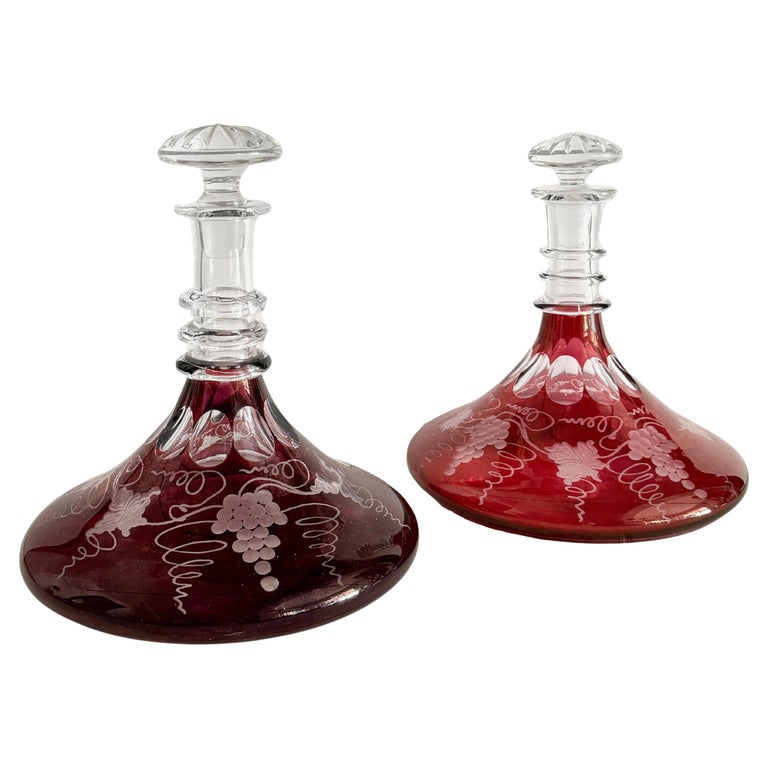 Kristall-Weinkaraffen im Angebot bei 1stDibs Deutschland