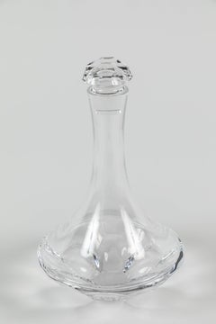 Crystal Wine Decanter Designed by Ted Muehling for Steuben