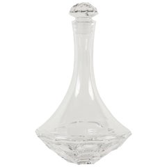 Crystal Wine Decanter Designed by Ted Muehling for Steuben