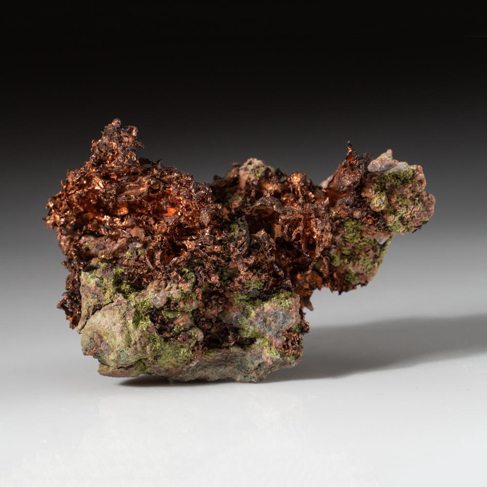 Cobre cristalizado del distrito cuprífero de la península de Keweenaw, Michigan Estadounidense en venta