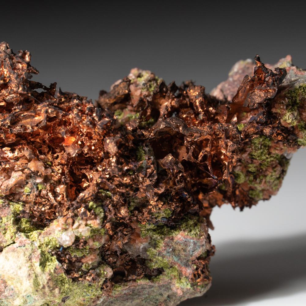 Crystalized Copper from Keweenaw Peninsula Copper District, Michigan In New Condition For Sale In New York, NY