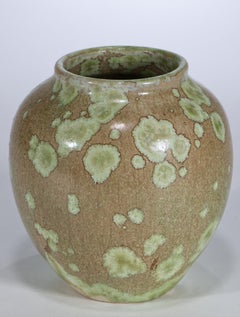 Crystalline Glaze Bud Vase, American Art Studio Pottery