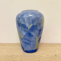 Crystalline vase Snowflake collection V&S gallery , 1980's