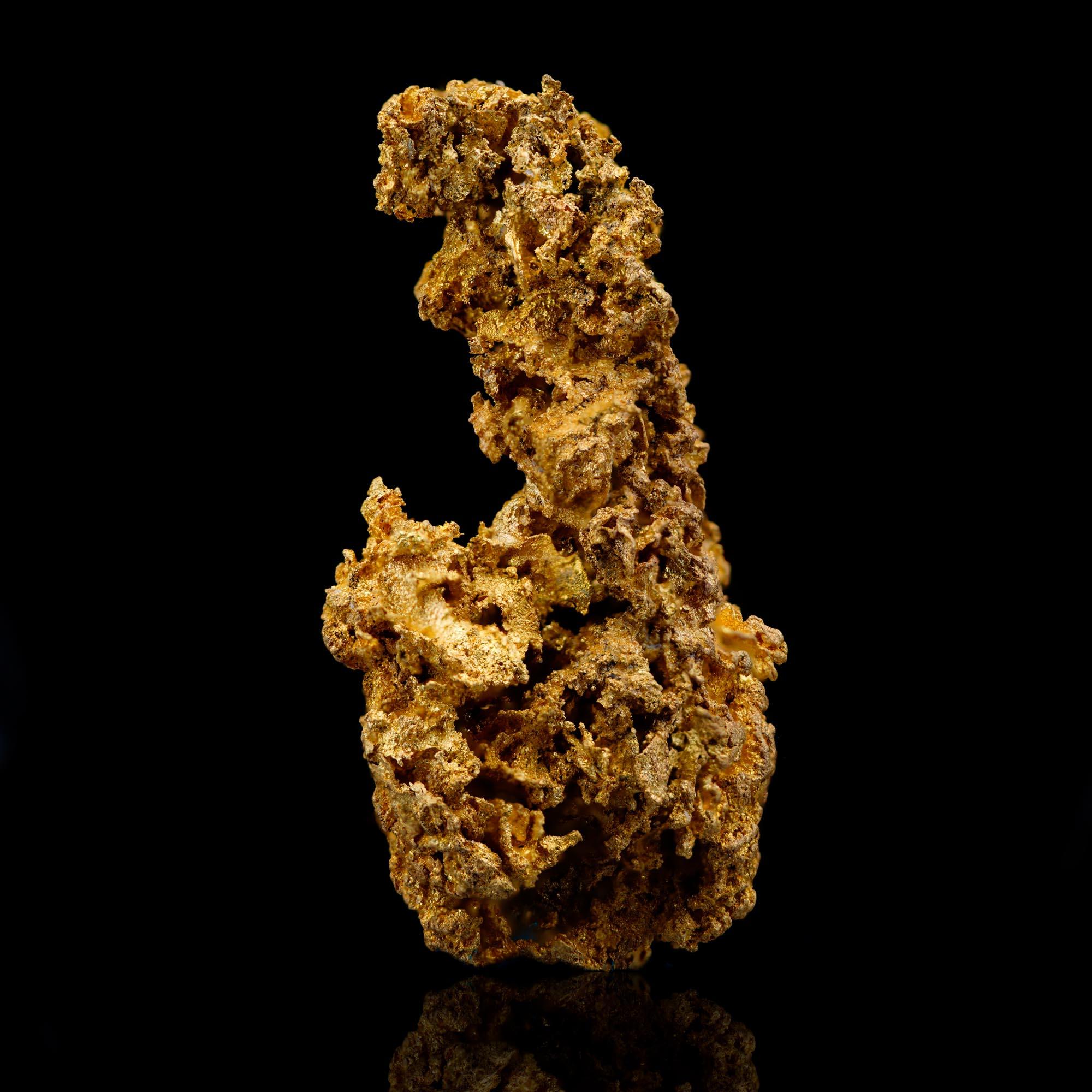 Crystallized Gold From Mockingbird Mine In New Condition For Sale In New York, NY