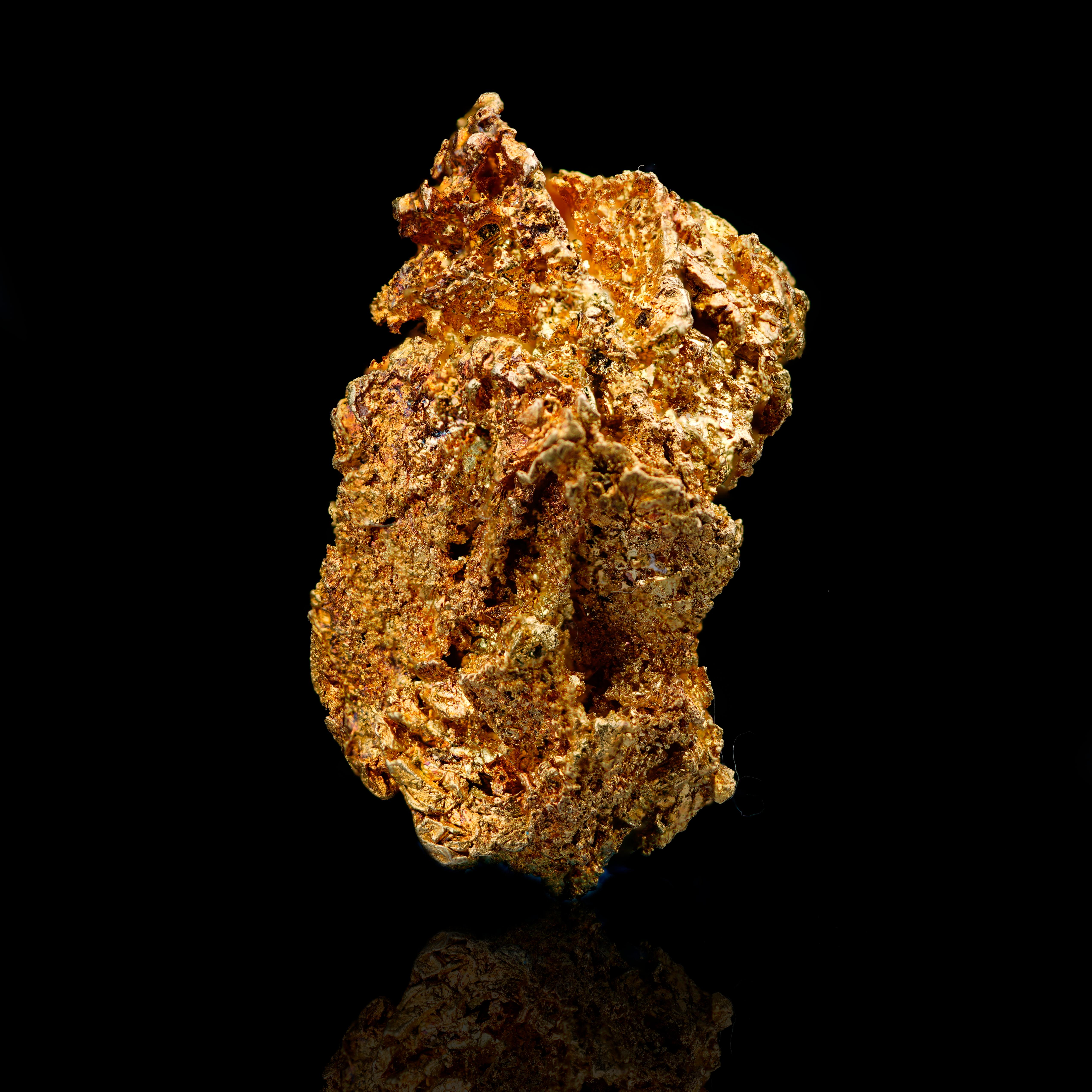 Contemporary Crystallized Gold From Mockingbird Mine For Sale