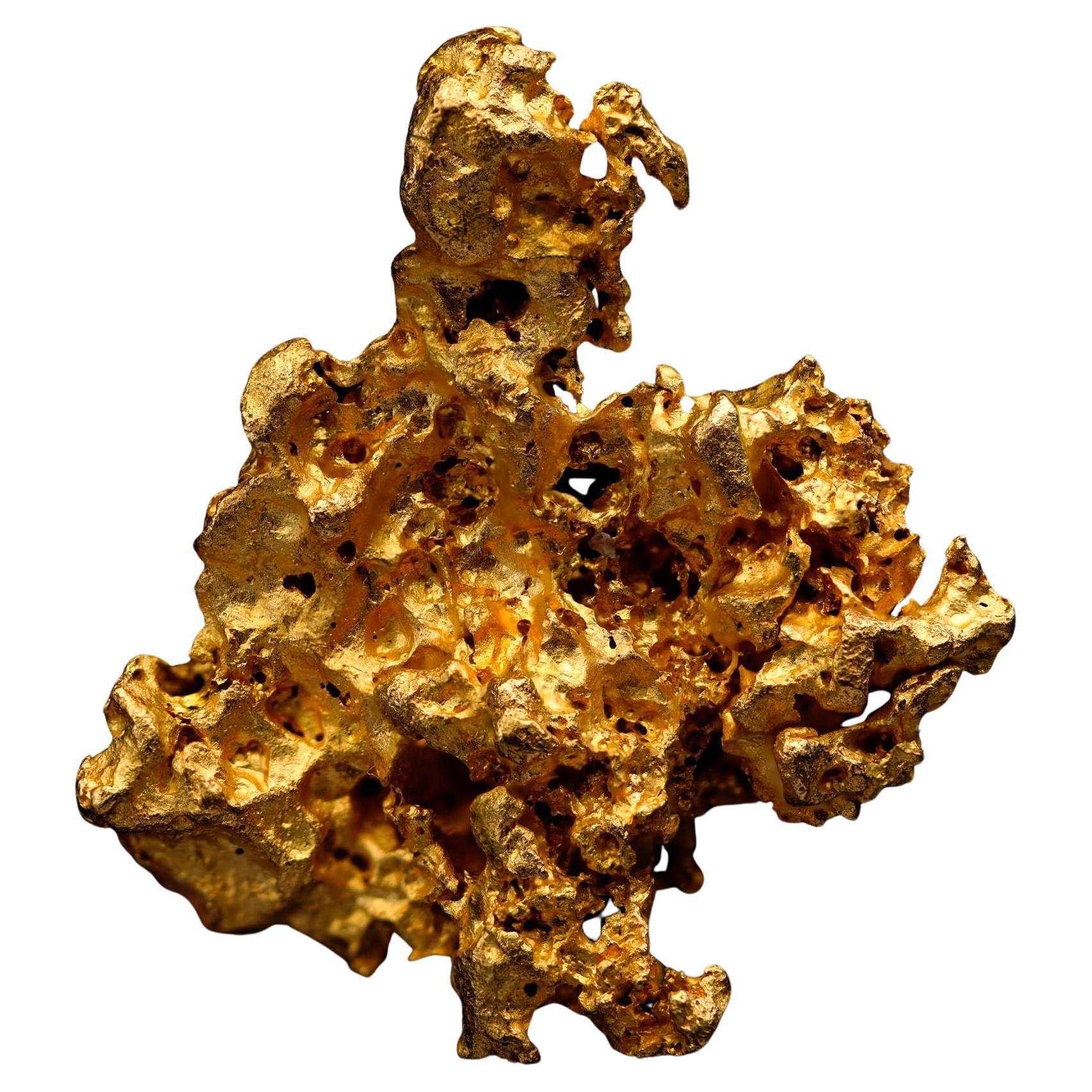 Gold-Einkristall aus Kalifornien