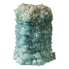 Crystallized Vase Large Green