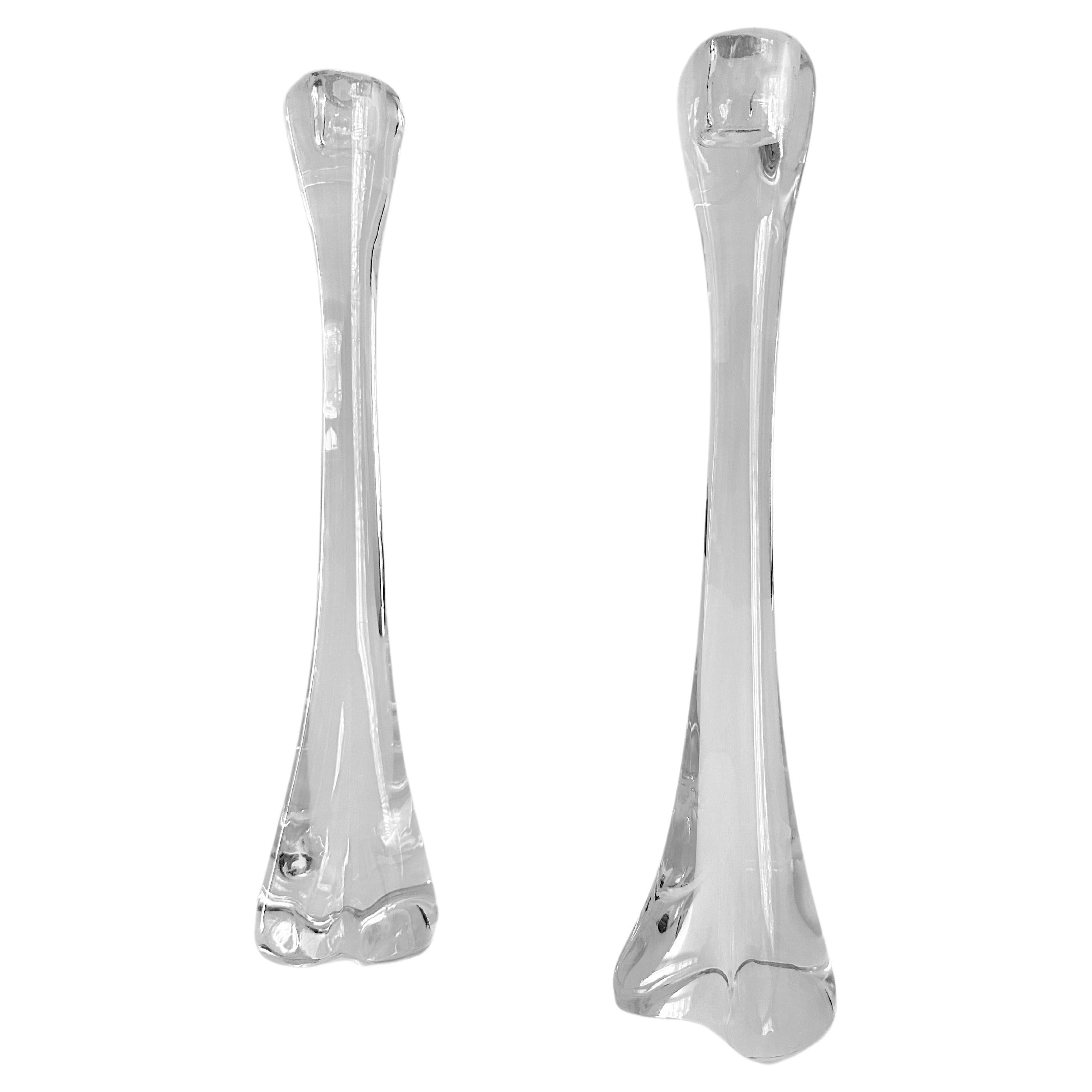 Chandeliers de la série Crystel « Bone » conçus par Elsa Peretti pour Tiffany & Co