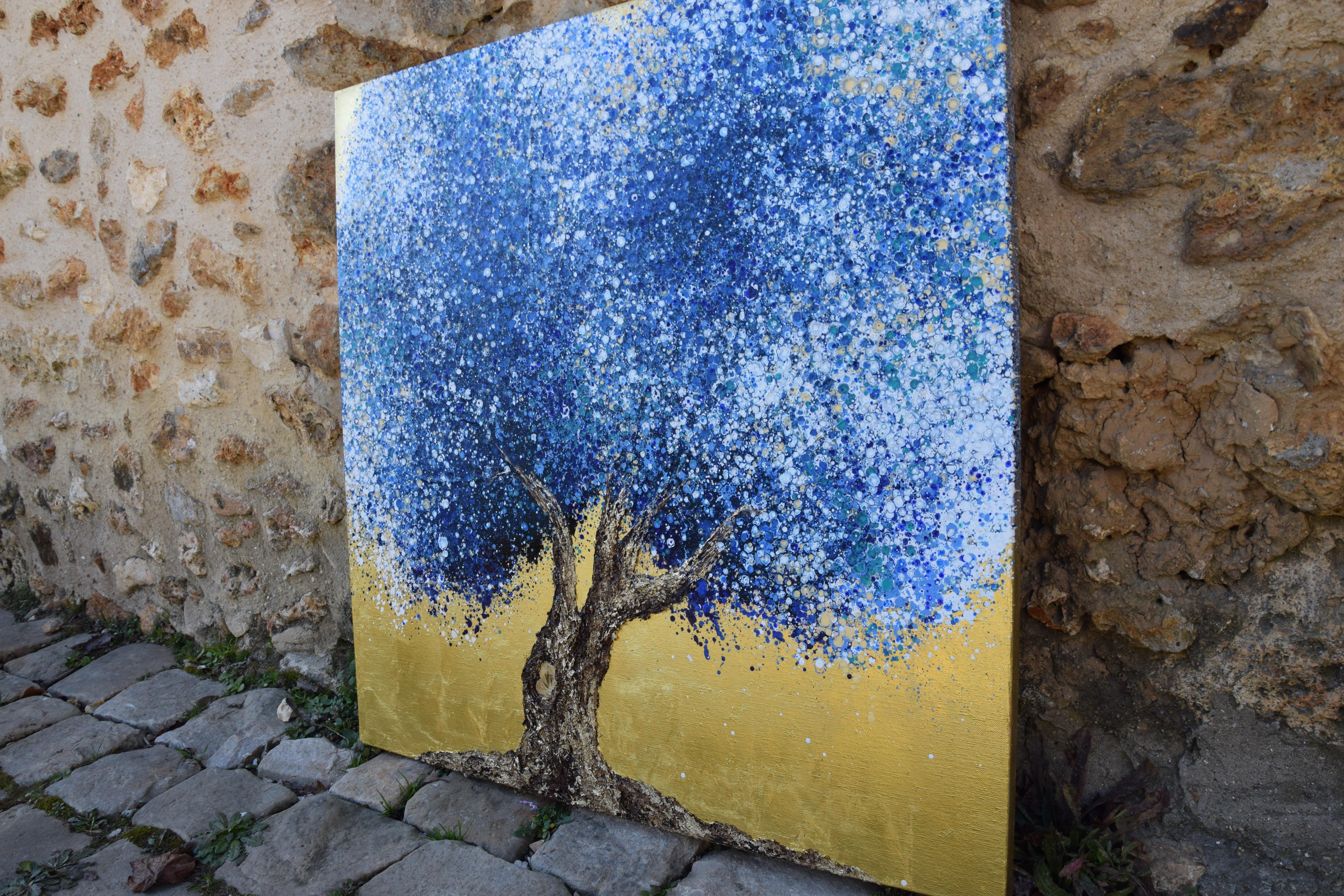 Fruitier d'Azur 7 - Contemporain Painting par CS-Art