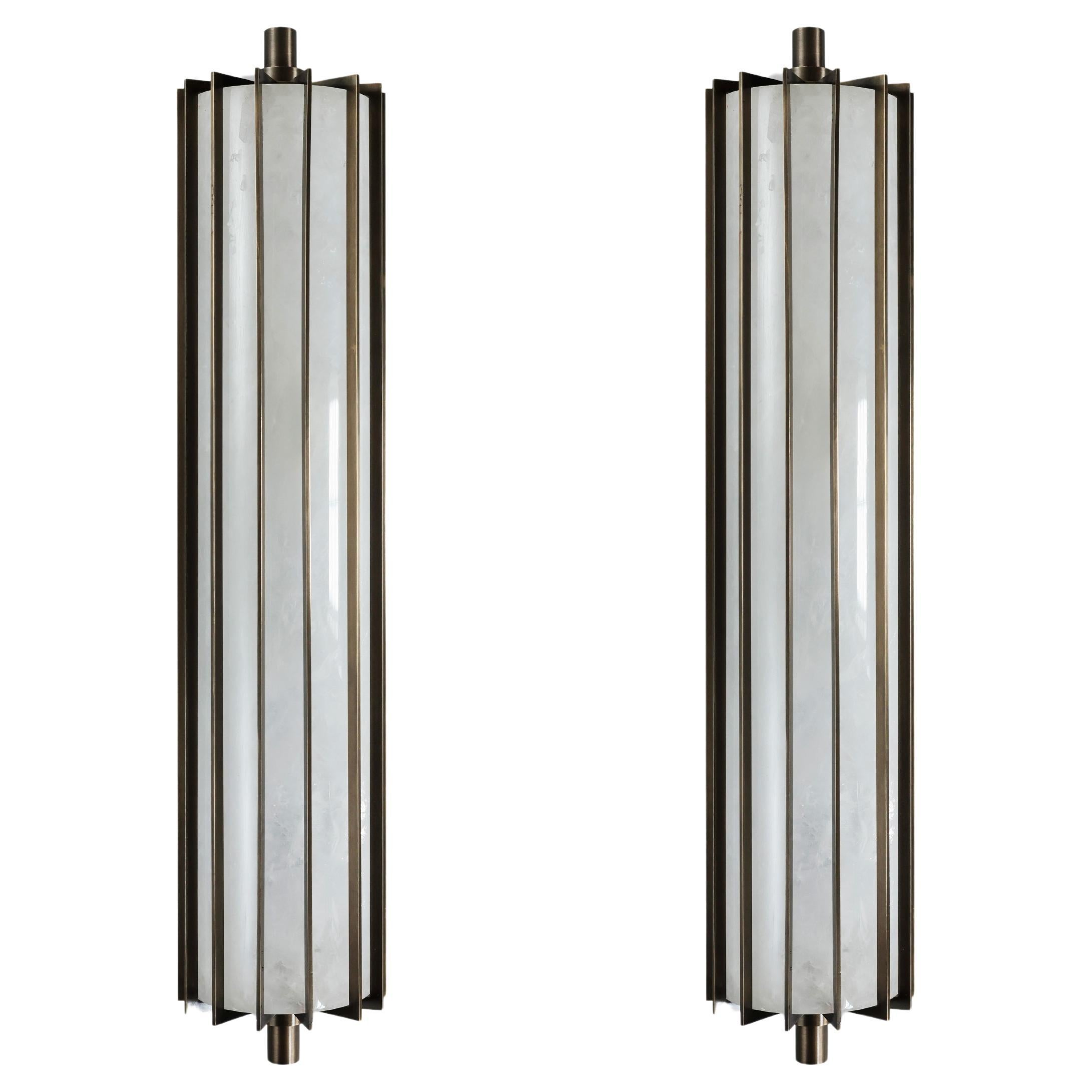 CSA22 Rock Crystal Sconces By Phoenix 