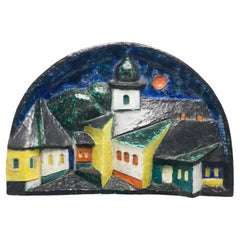 Csekovszky Árpád Szentendre Ceramic Mural, 1970's