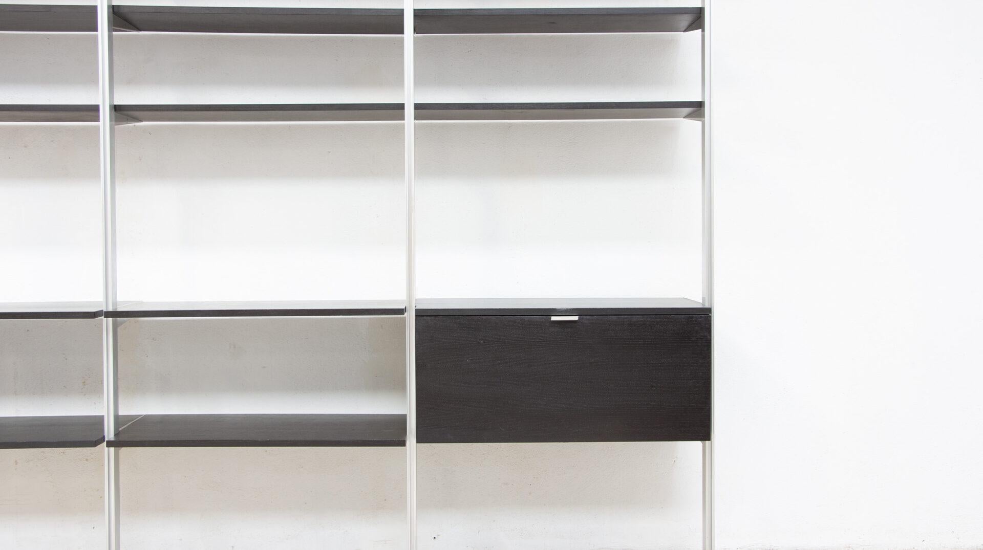 Mid-Century moderno Libreria CSS George Nelson, edizione Mobilier International, 1970'. in vendita