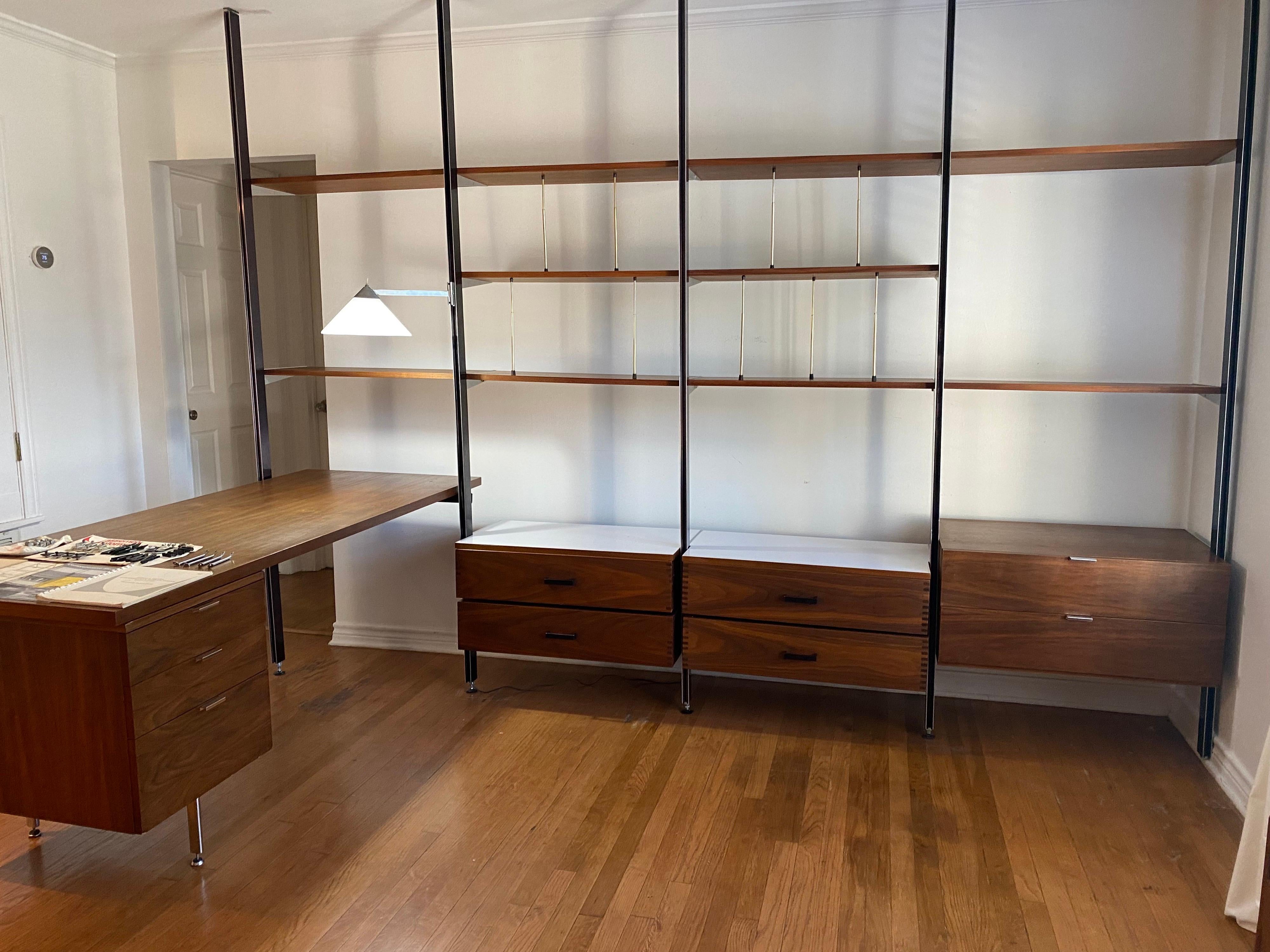 CSS Herman Miller Mid-Century Wall Unit by George Nelson 11