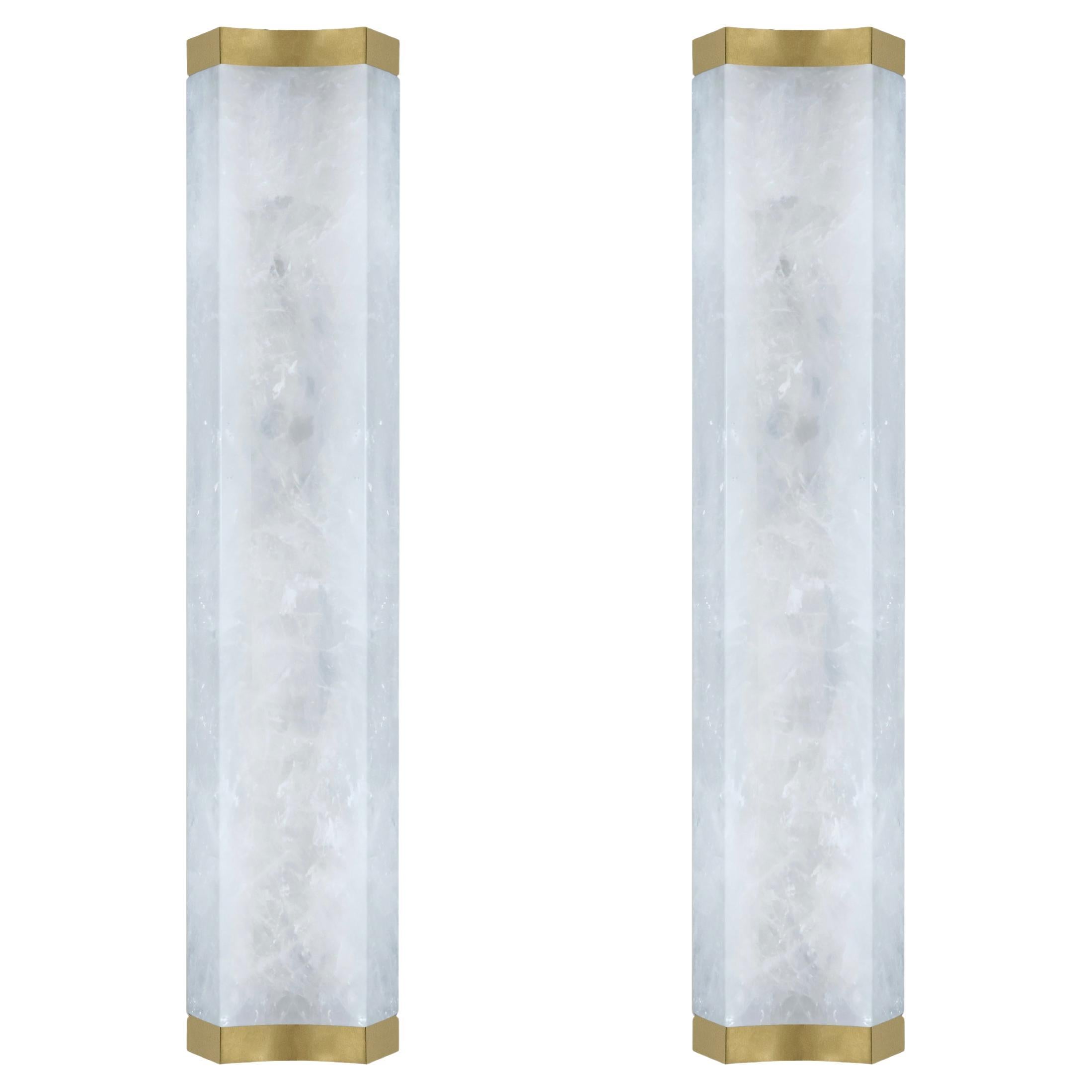 CSW22 Apliques de Cristal de Roca By Phoenix