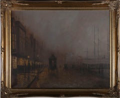 C.T. - Contemporary Oil, Evening at The Quayside