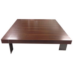 CT-21 Coffee Table with Metal Legs by Antoine Proulx