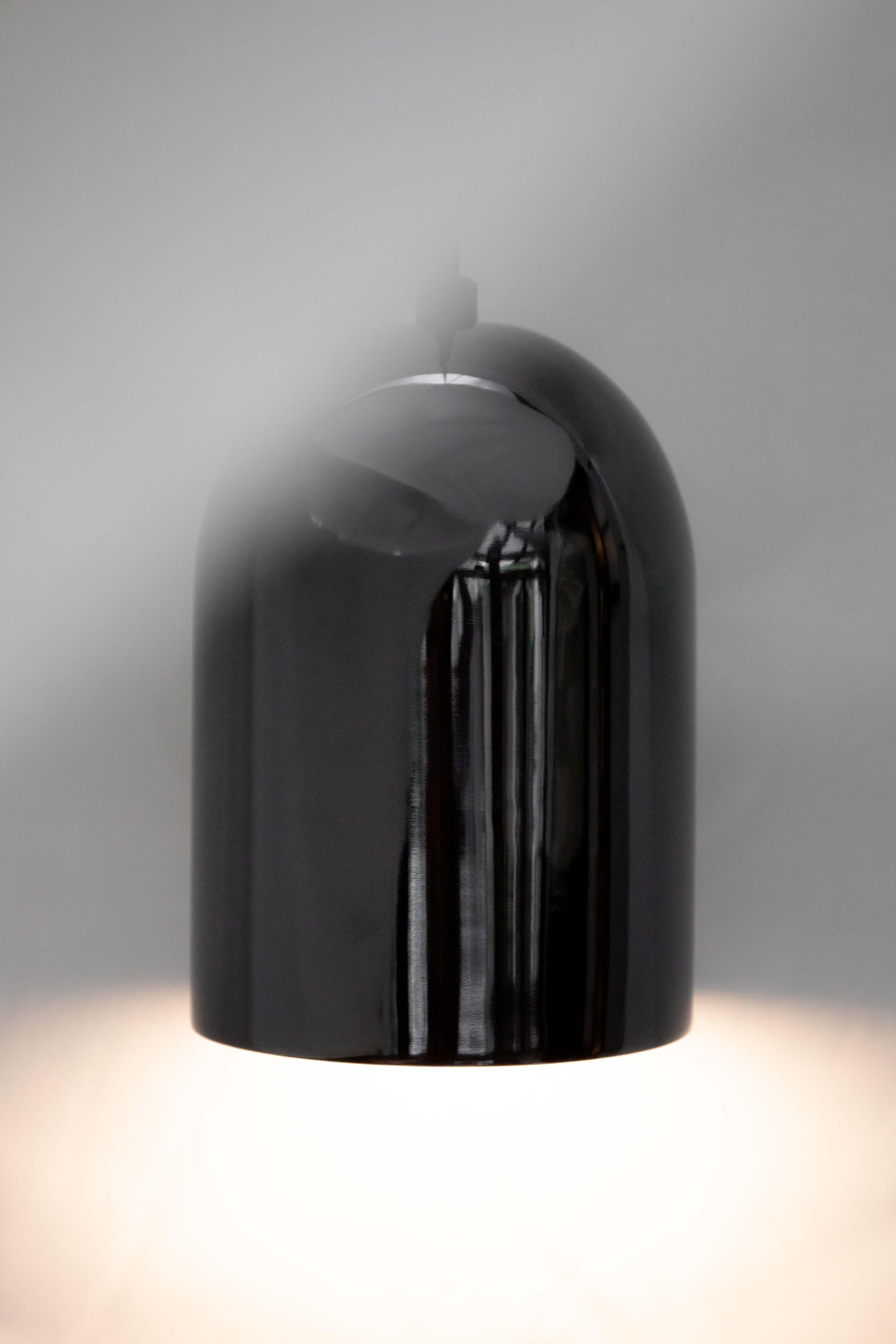 Contemporary Ctr01 Black Chrome - Pendant Lamp For Sale