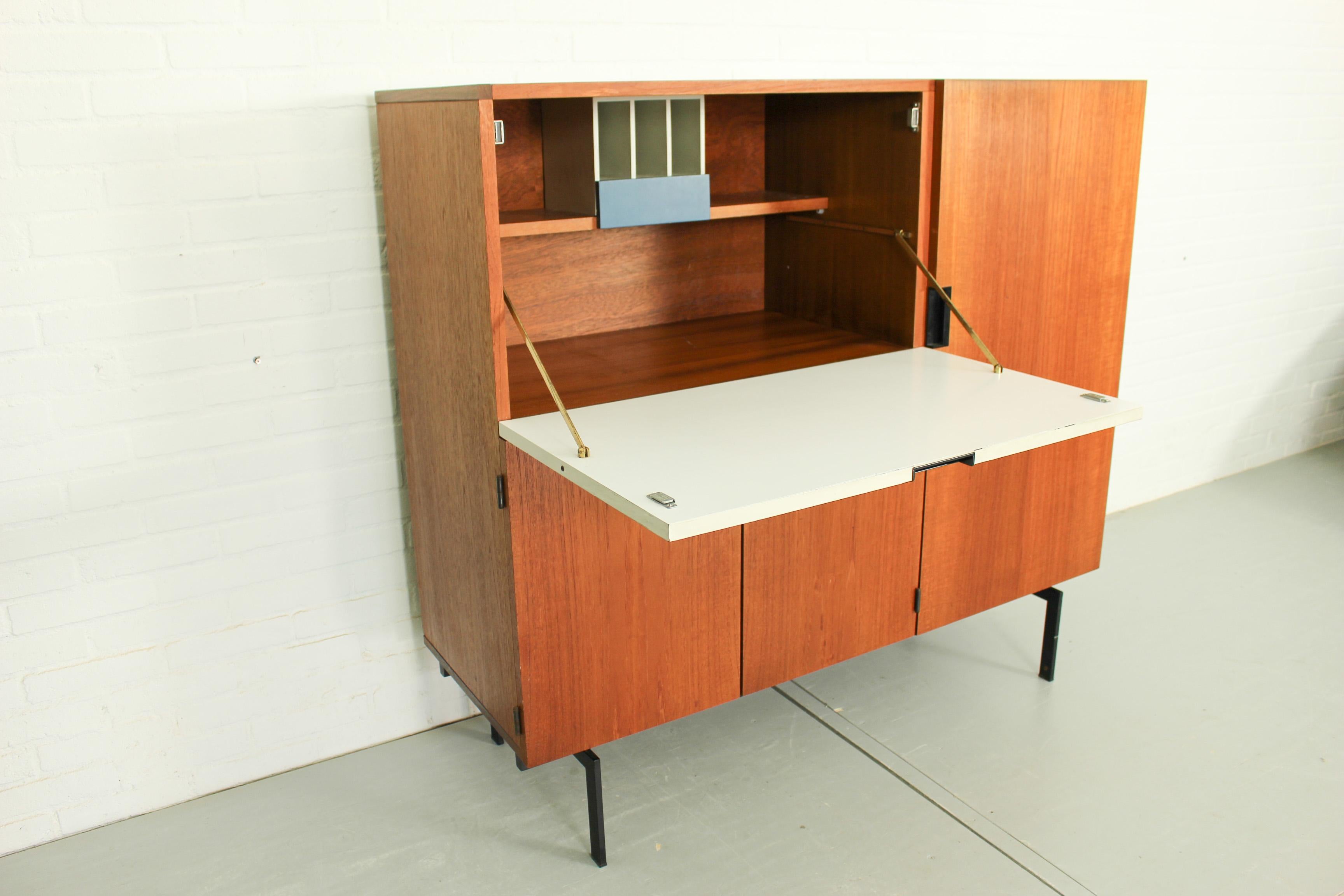 20th Century CU01 Teak Cabinet by Cees Braakman for Pastoe, 1958 For Sale
