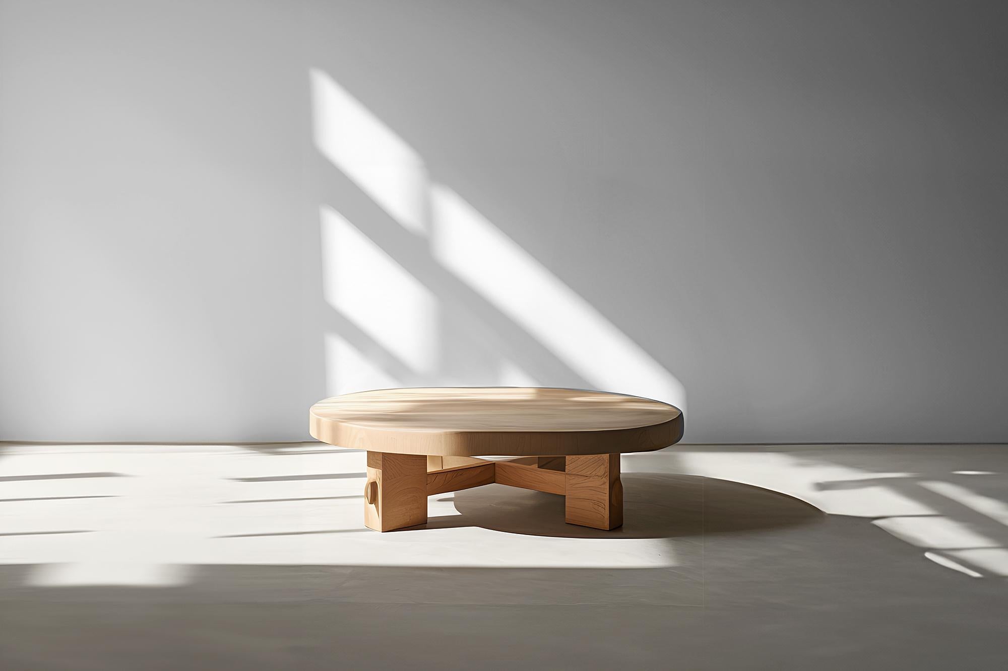 Cuatri-Leg Round Coffee Table - Harmonic Fundamenta 37 by NONO


Sculptural coffee table made of solid wood with a natural water-based or black tinted finish. Due to the nature of the production process, each piece may vary in grain, texture, shape