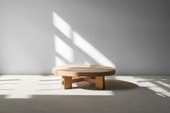 Cuatri-Leg Round Coffee Table - Harmonic Fundamenta 37 by NONO
