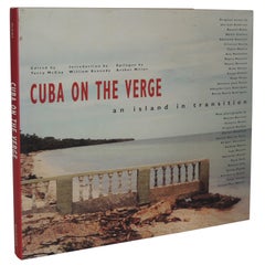 Cuba on the Verge Vintage Coffee Table Photography Hard-Cover Book