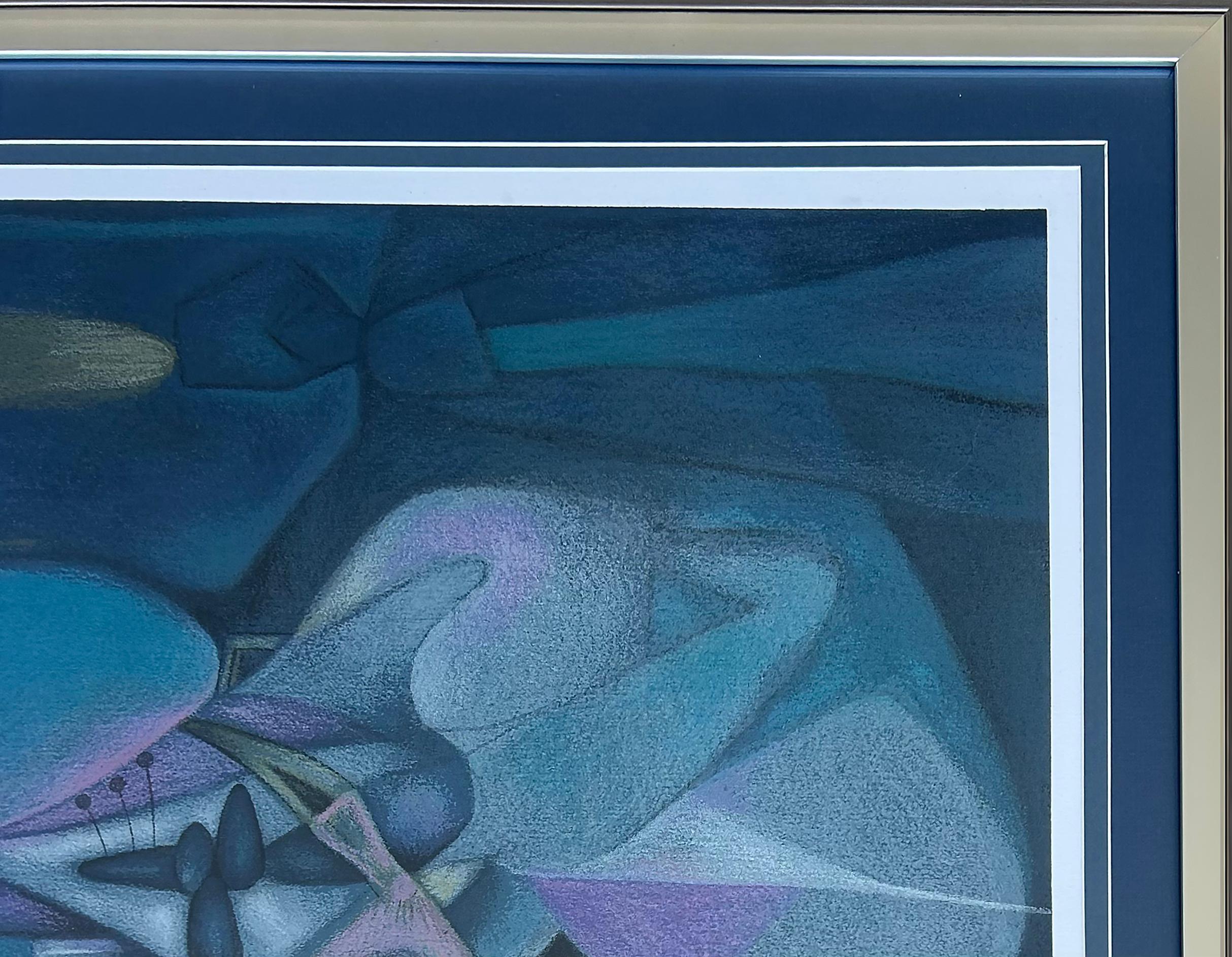 Sérigraphie signée de l'artiste cubain Rafael Soriano #93/150 Bon état - En vente à Miami, FL
