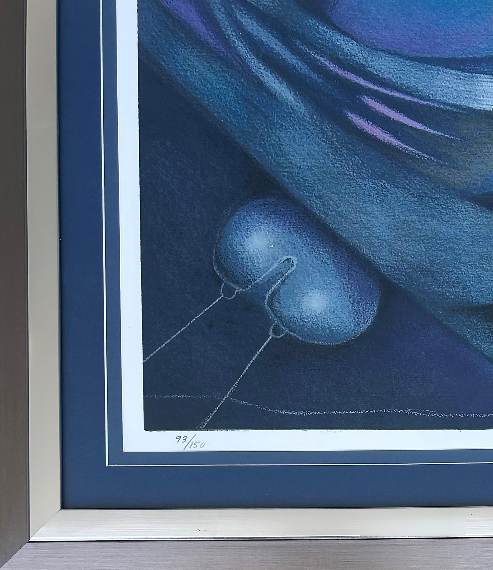 20ième siècle Sérigraphie signée de l'artiste cubain Rafael Soriano #93/150 en vente