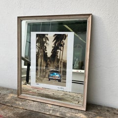 Cuban Car Print with a mirror frame