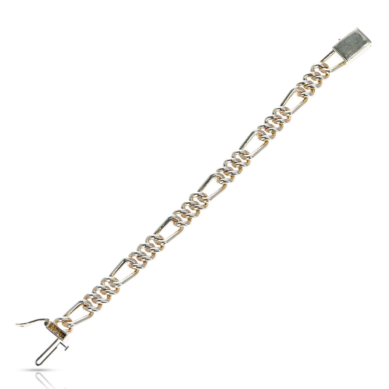 cuban link bracelet with diamond lock