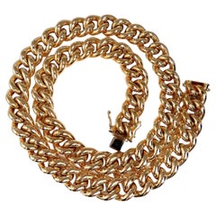 Cuban Link Necklace 14kt 113 Grams*