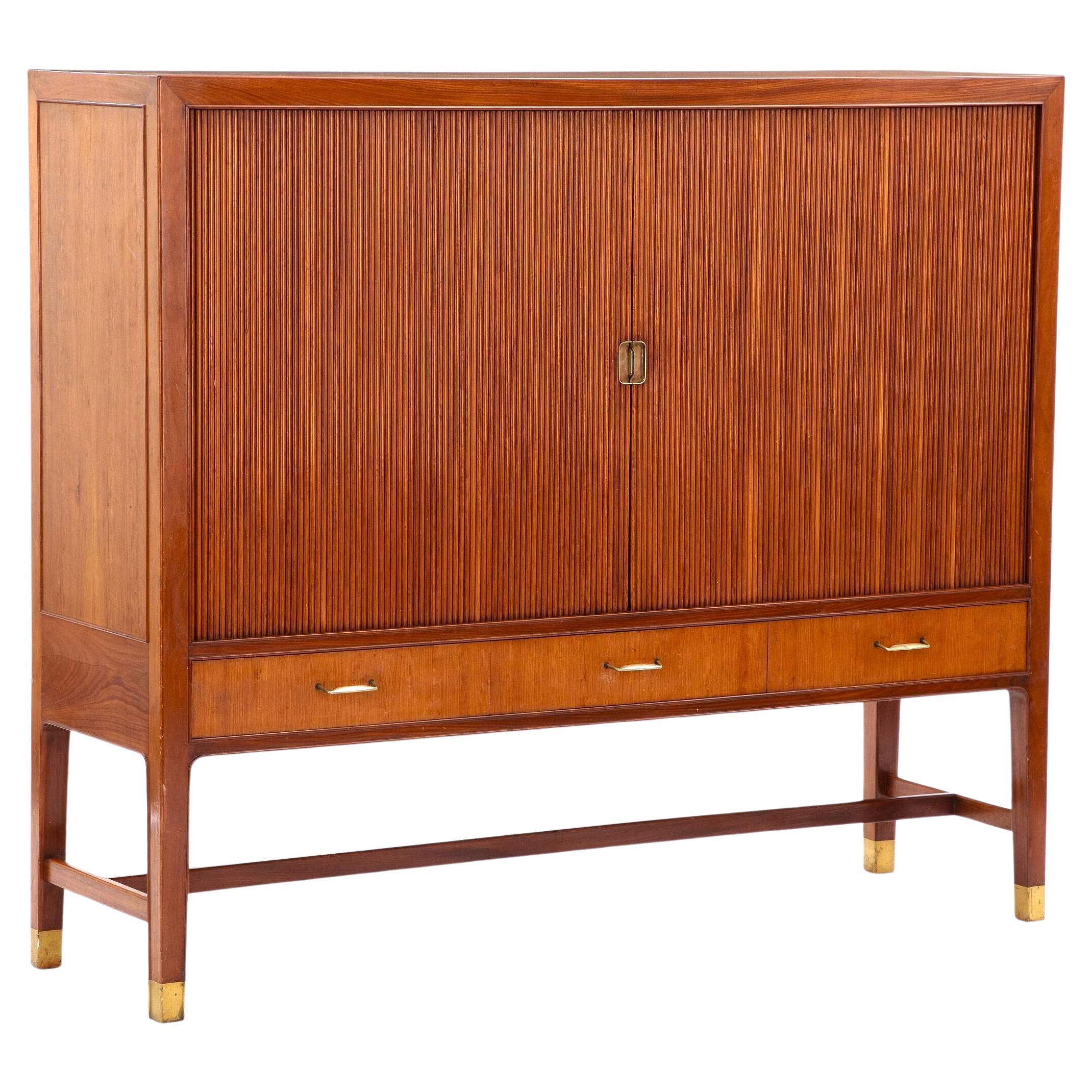 Armario cubano de caoba de William Watting para William Watting Furniture