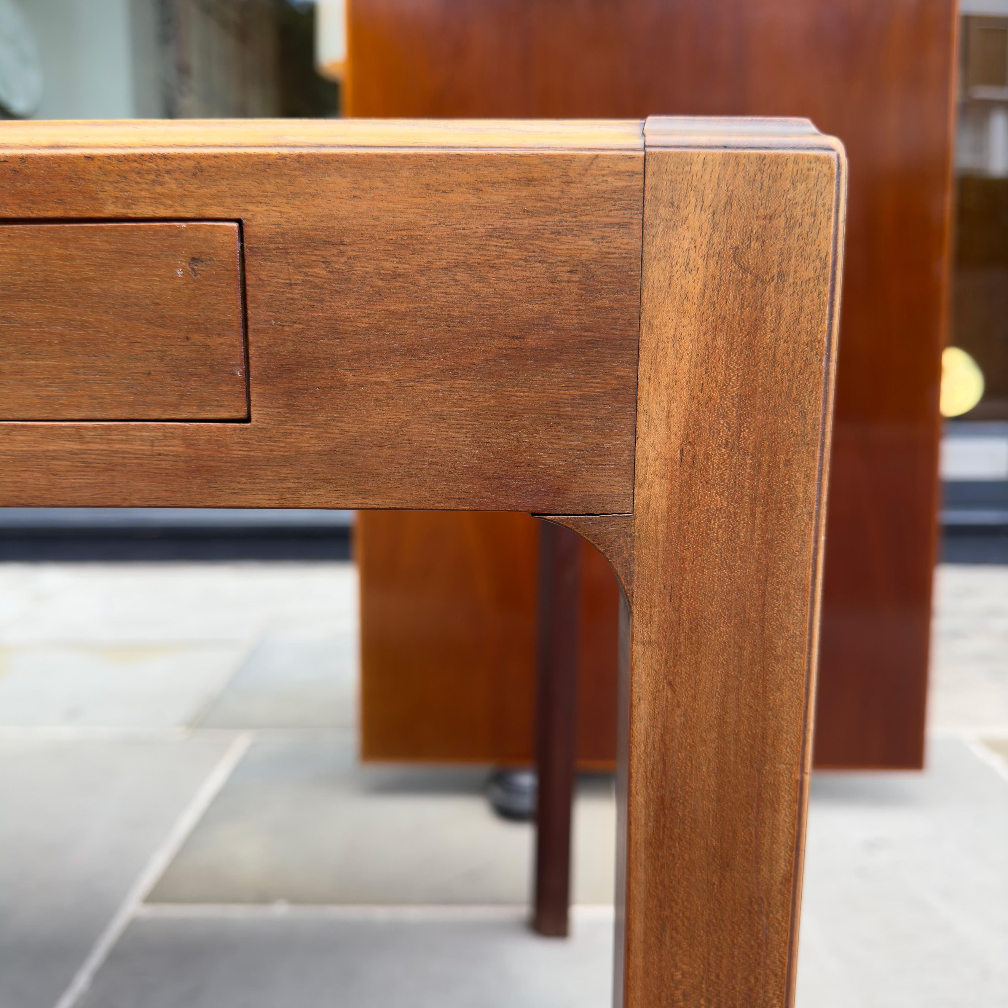 Danish Cuban Mahogany Drawing Table, Denmark, 1940s For Sale