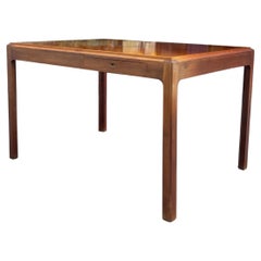 Table à dessin cubaine en acajou, Danemark, années 1940