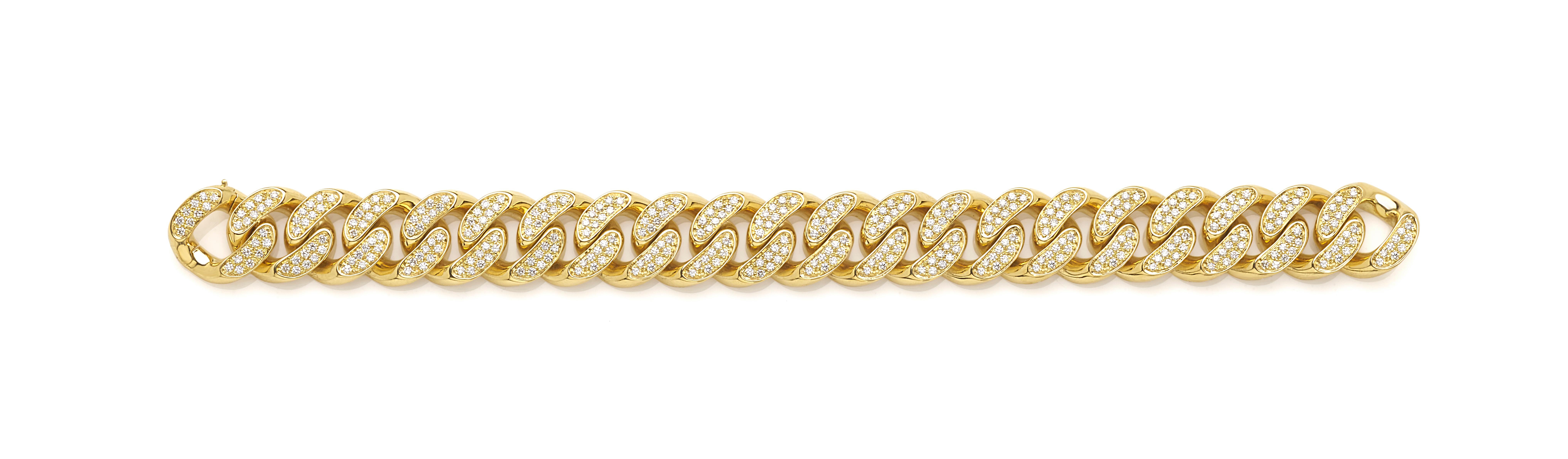 cuban solid gold bracelet hand made in italy
weight of gold 65
white diamond clarity g quality vvs1 ct 3.78