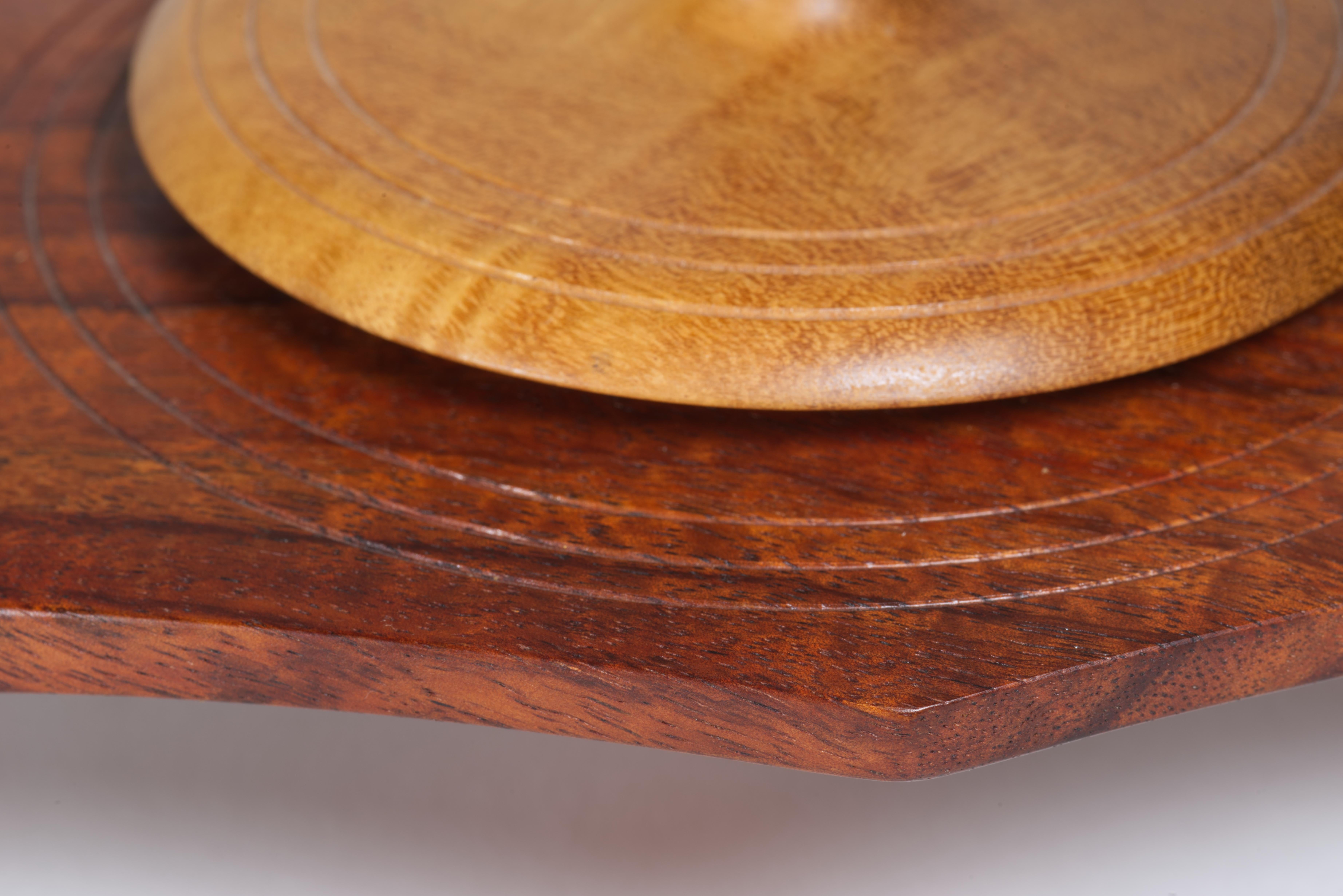 Scatola scultorea in Wood Wood con coperchio, Studio A in vendita 3