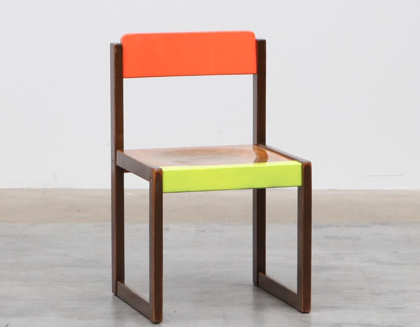 Bauhaus Cube Children's Chair by Markus Friedrich Staab, 2011 For Sale
