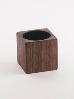 Cube Cup in Walnut