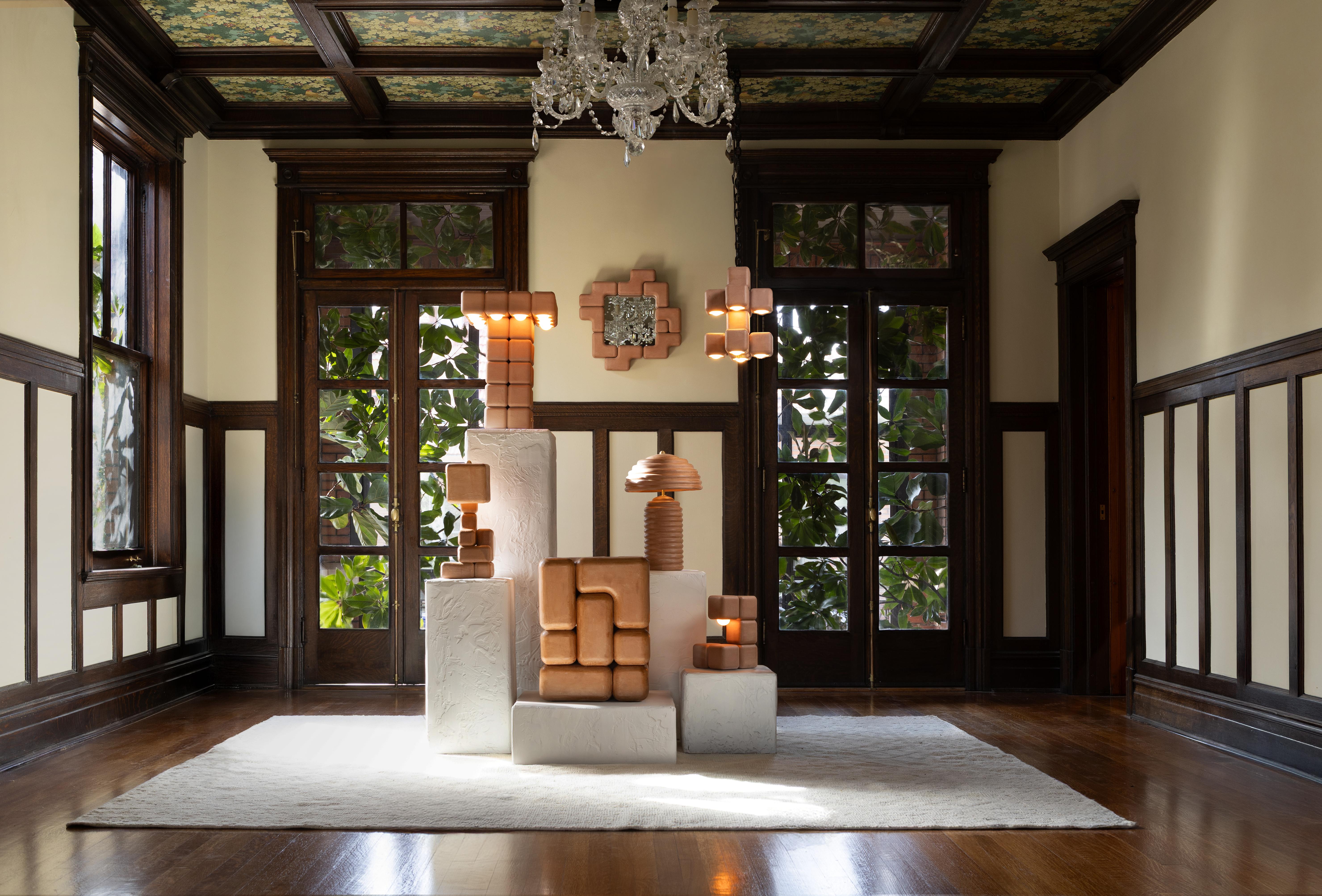 Specchio Cube Fit - Finitura Terra Cotta In condizioni Nuovo in vendita a Saint Louis, MO
