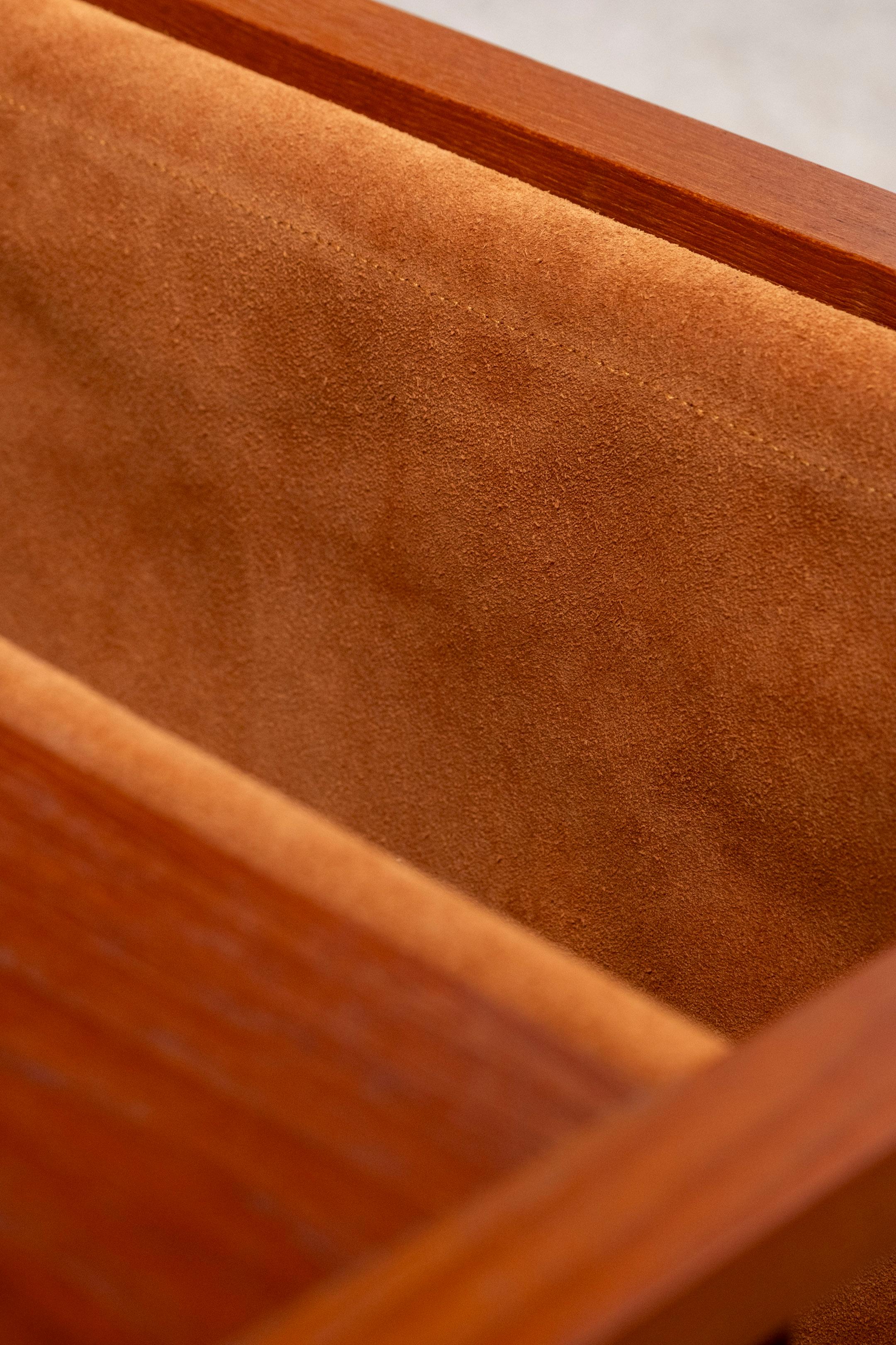 Cube Magazine Rack/ Side table by Kai Kristiansen for Aksel Kjersgaard, Denmark 1