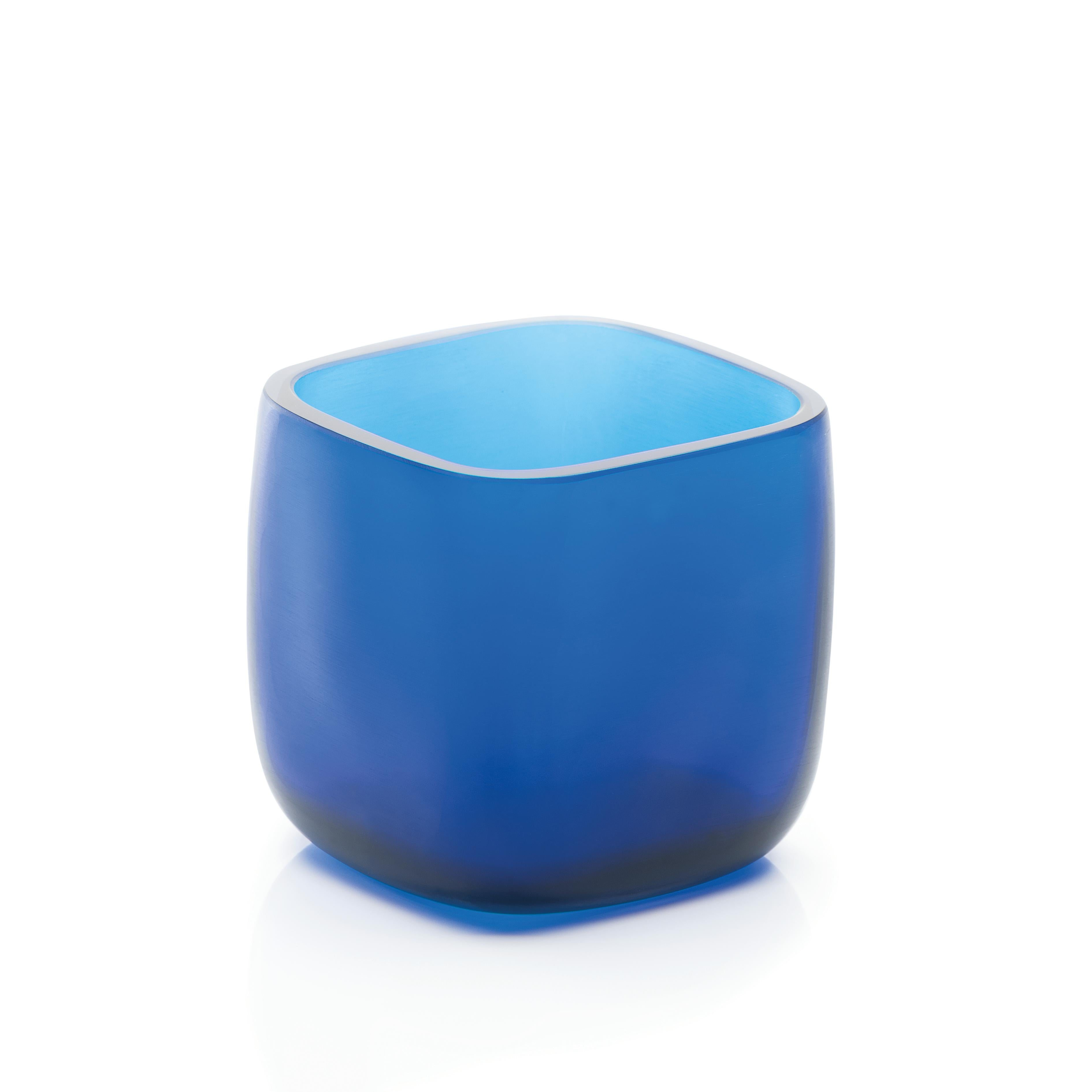 Cube Mini Bowl by Purho
Dimensions: D10 x W10 x H10 cm
Materials: Glass
Other colours available.

Purho is a new protagonist of made in Italy design , a work of synthesis, a research that has lasted for years, an Italian soul and an