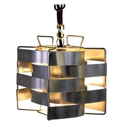 Cube Pendant Light by Max Sauze, 1970, France
