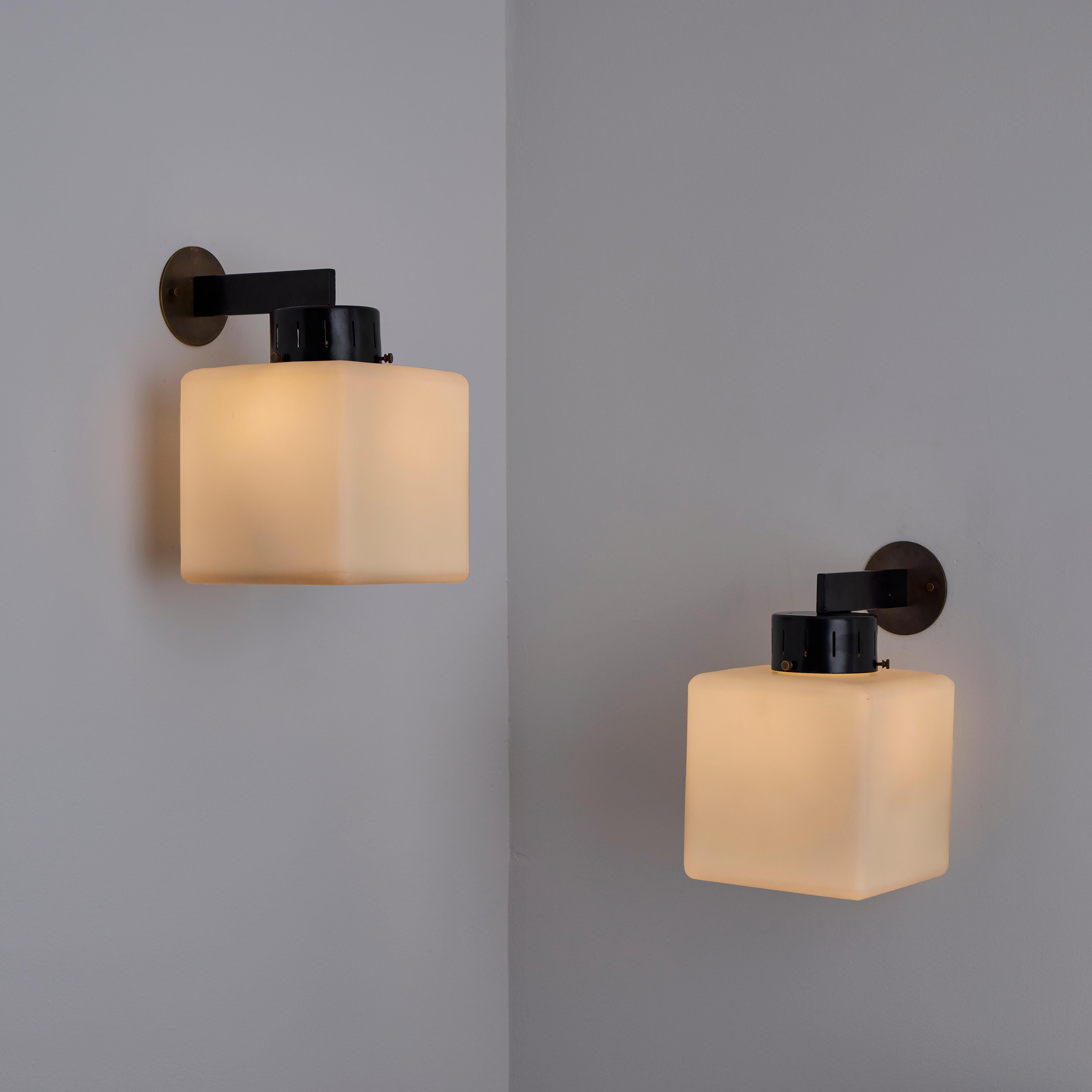 Cube Sconces by Stilnovo For Sale 4